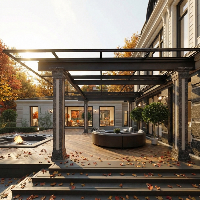 Проект загородного дома в КП Ренессанс