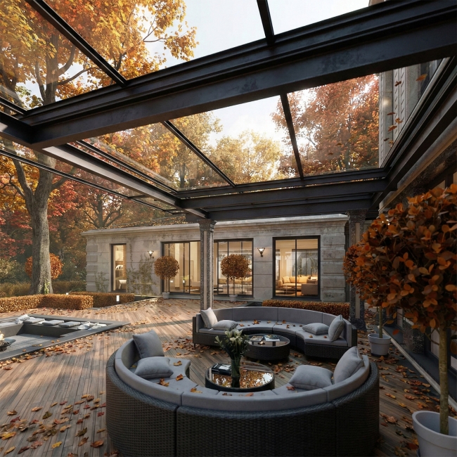 Проект загородного дома в КП Ренессанс