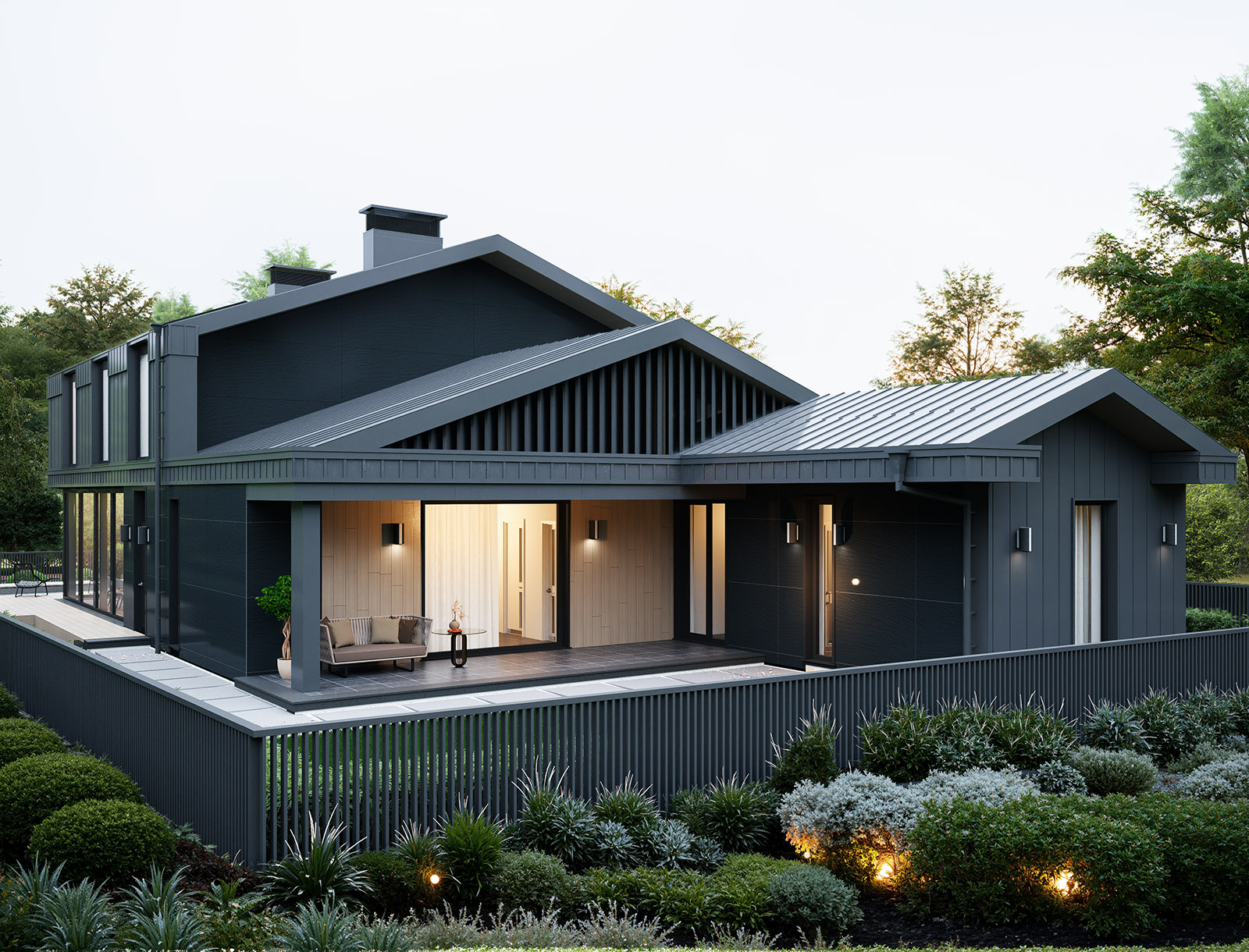 Вид на террасу