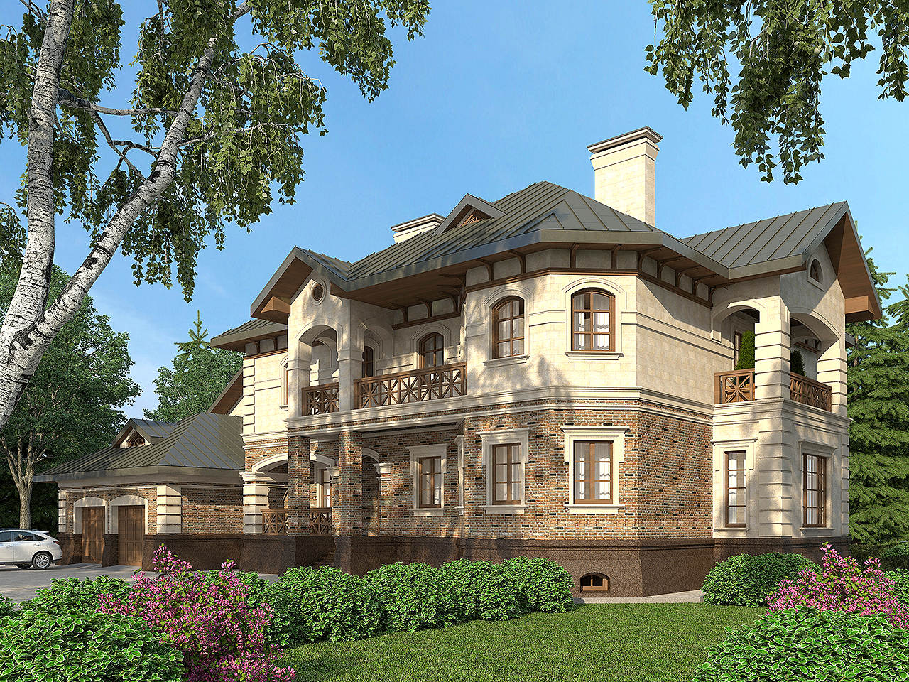 Загородный дом в поселке Летова Роща