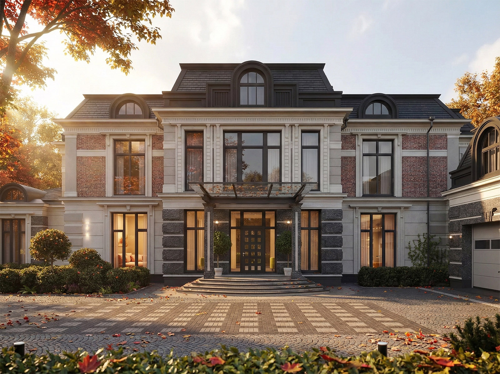 Проект загородного дома в КП Ренессанс