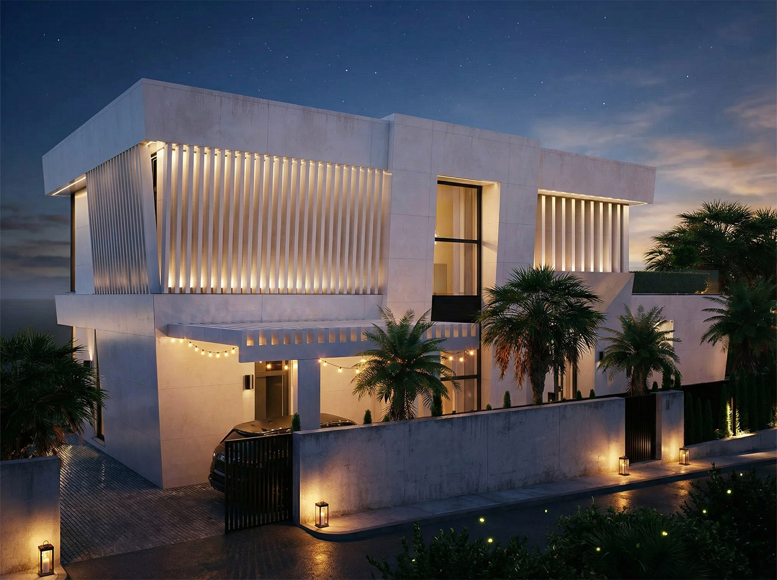 Вид на главный фасад