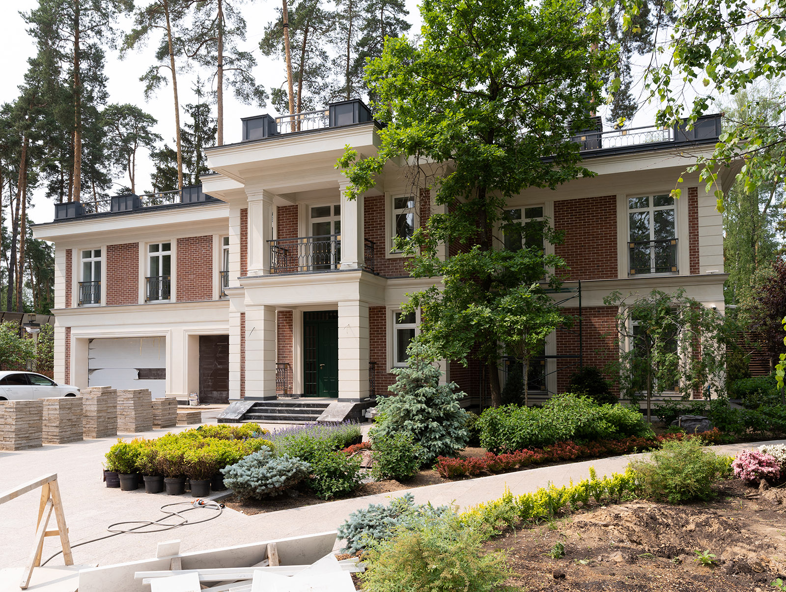 Фасад гаража