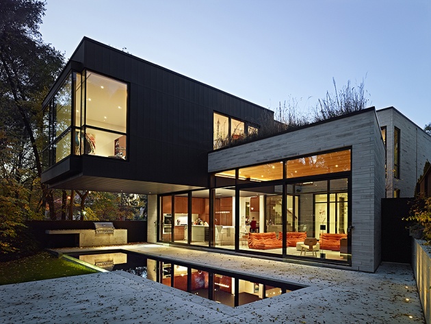 Дом у оврага / Drew Mandel Architects