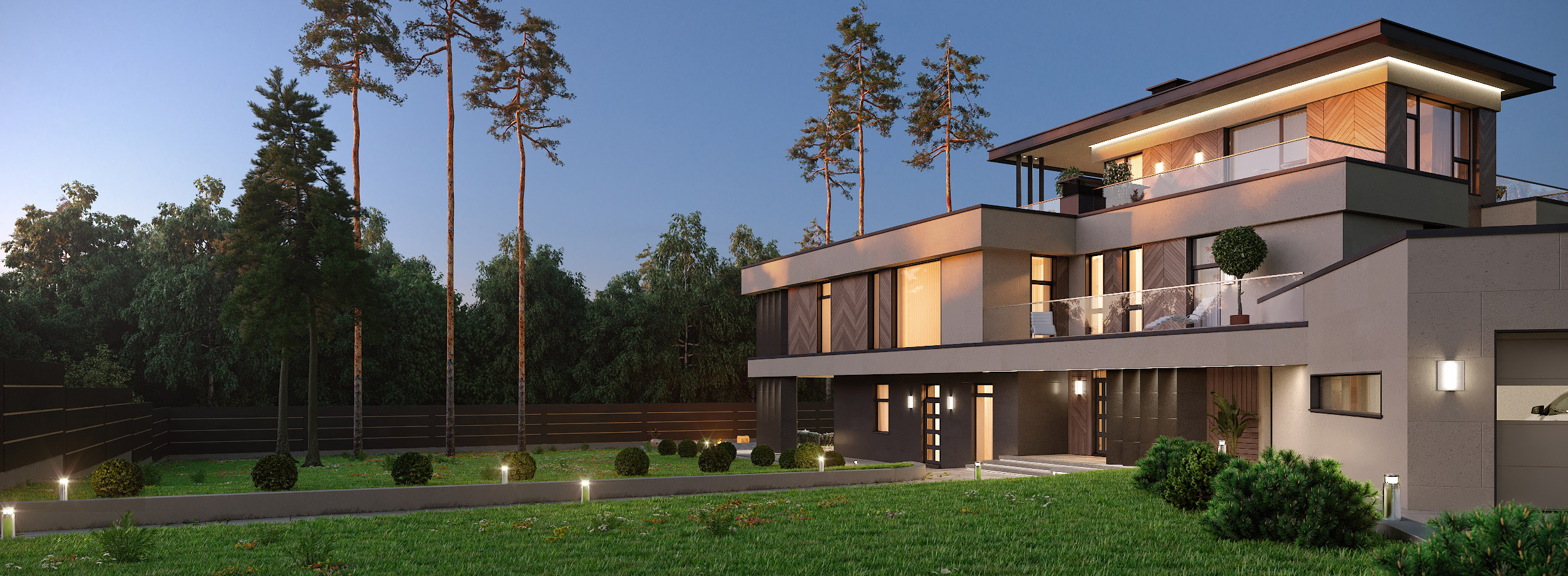 АВК-Проект — Проект современного загородного дома в к/п Пестово