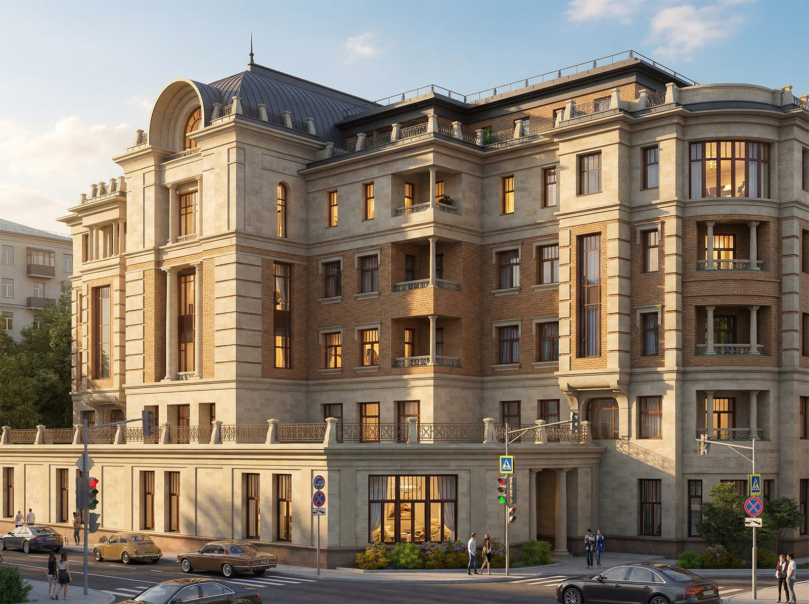 Проект клубного многоквартирного жилого дома