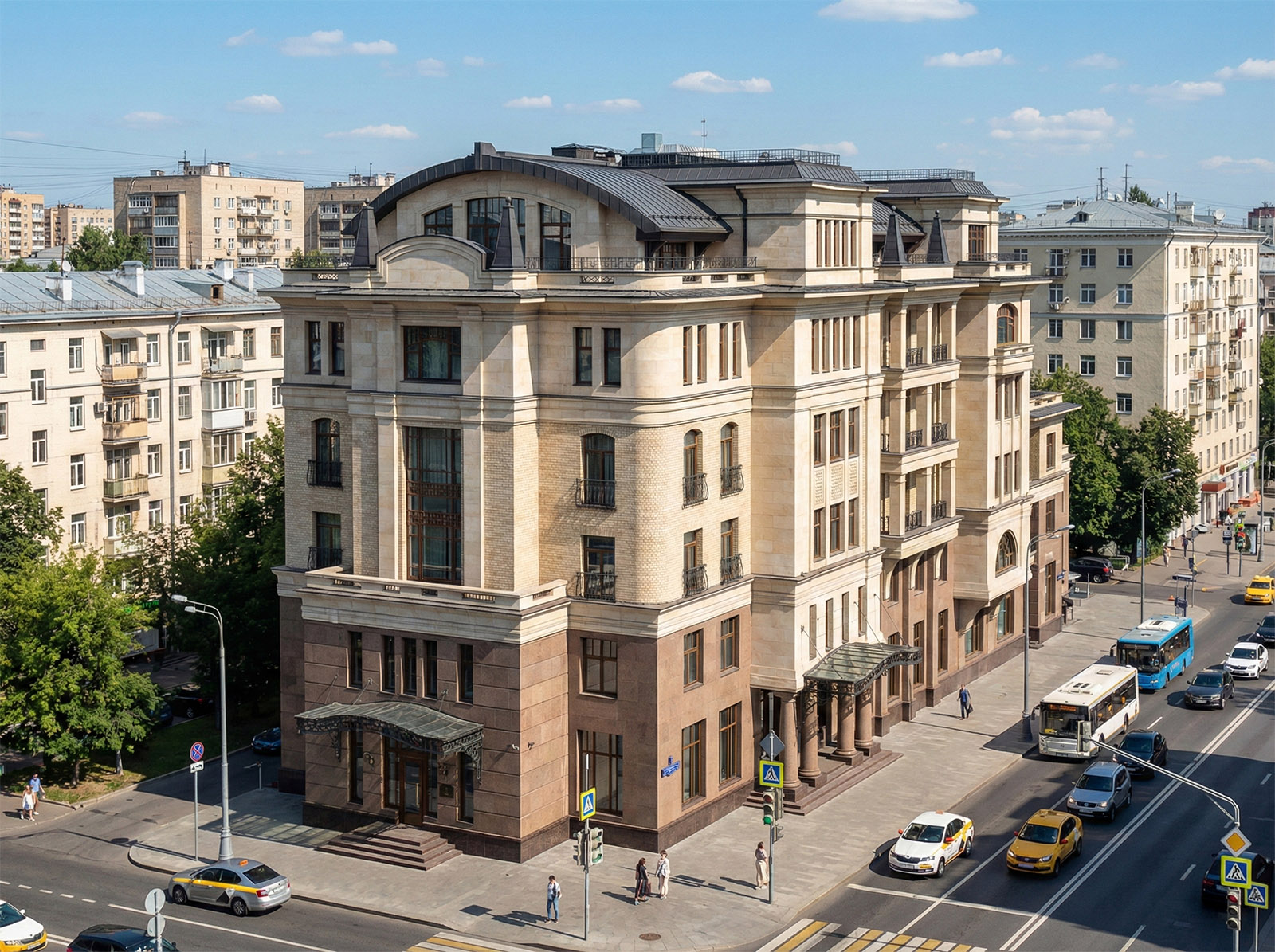 Проект клубного жилого дома в Новосибирске