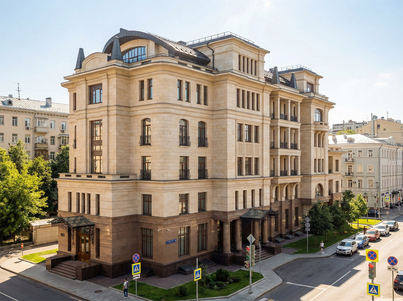 Классическая стилистика фасадов