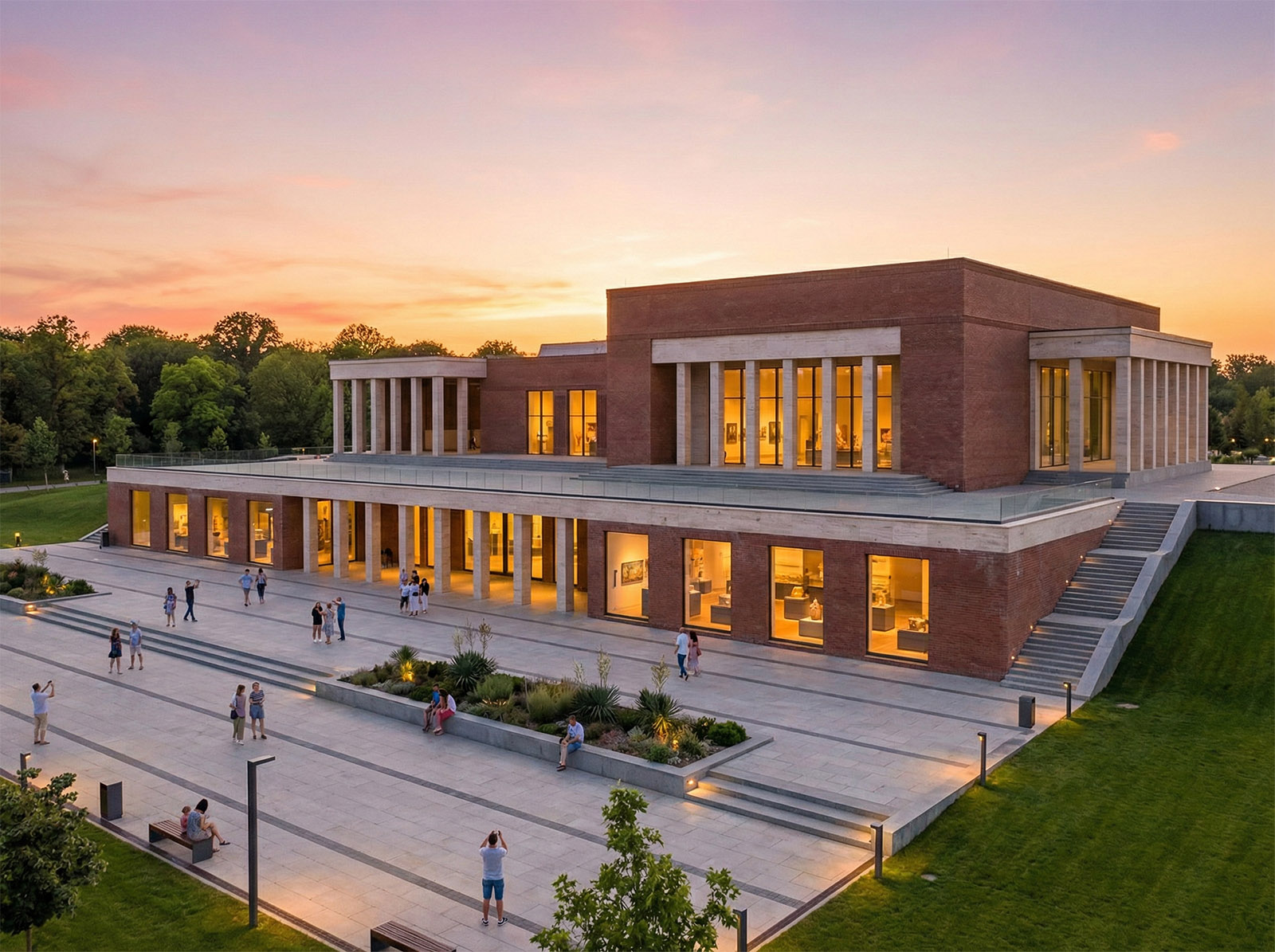 Проект музея при археологической экспедиции в Фанагории