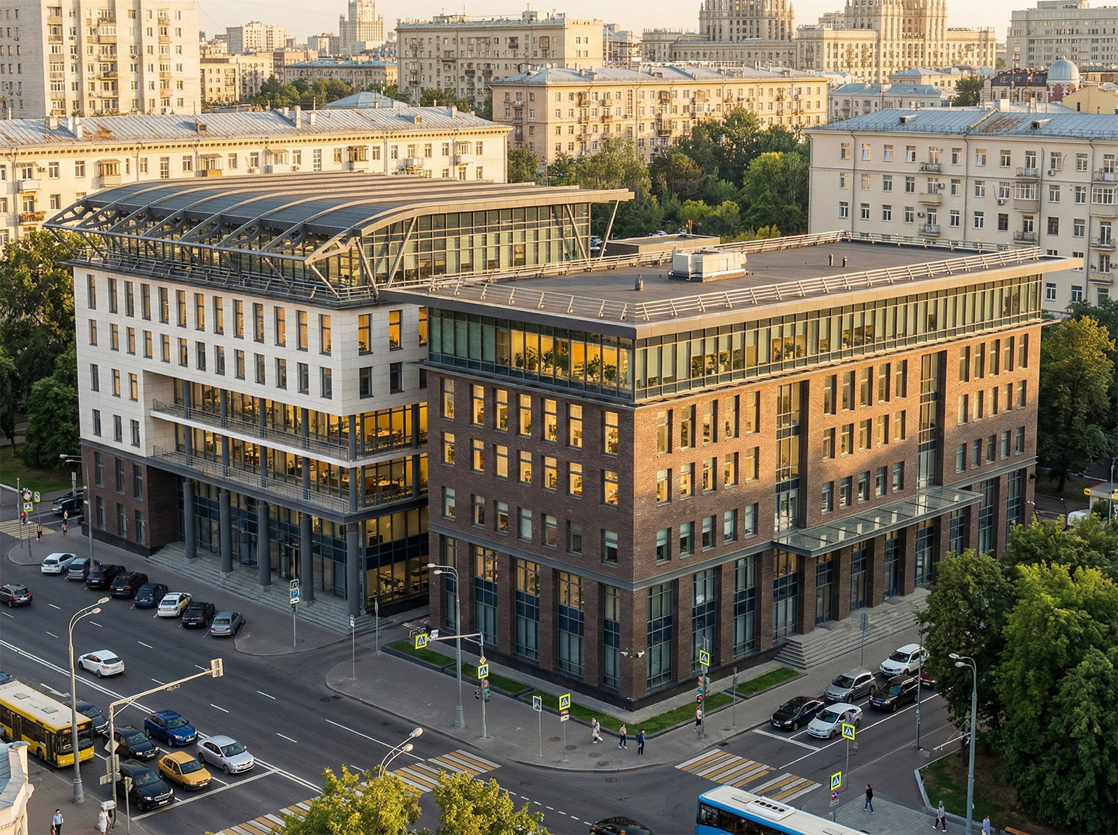 Проект современного офисно-делового центра