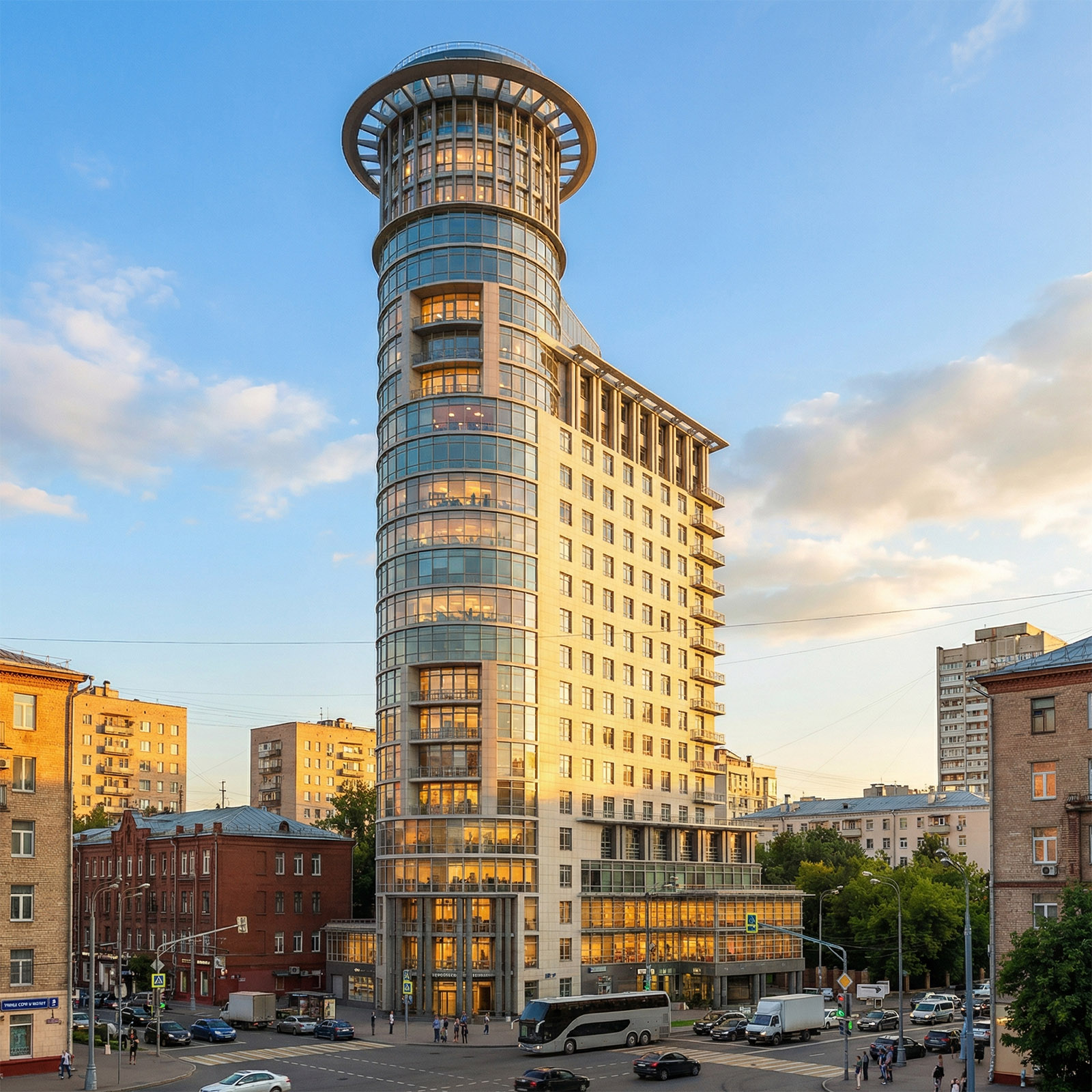 Проект офисно-делового комплекса