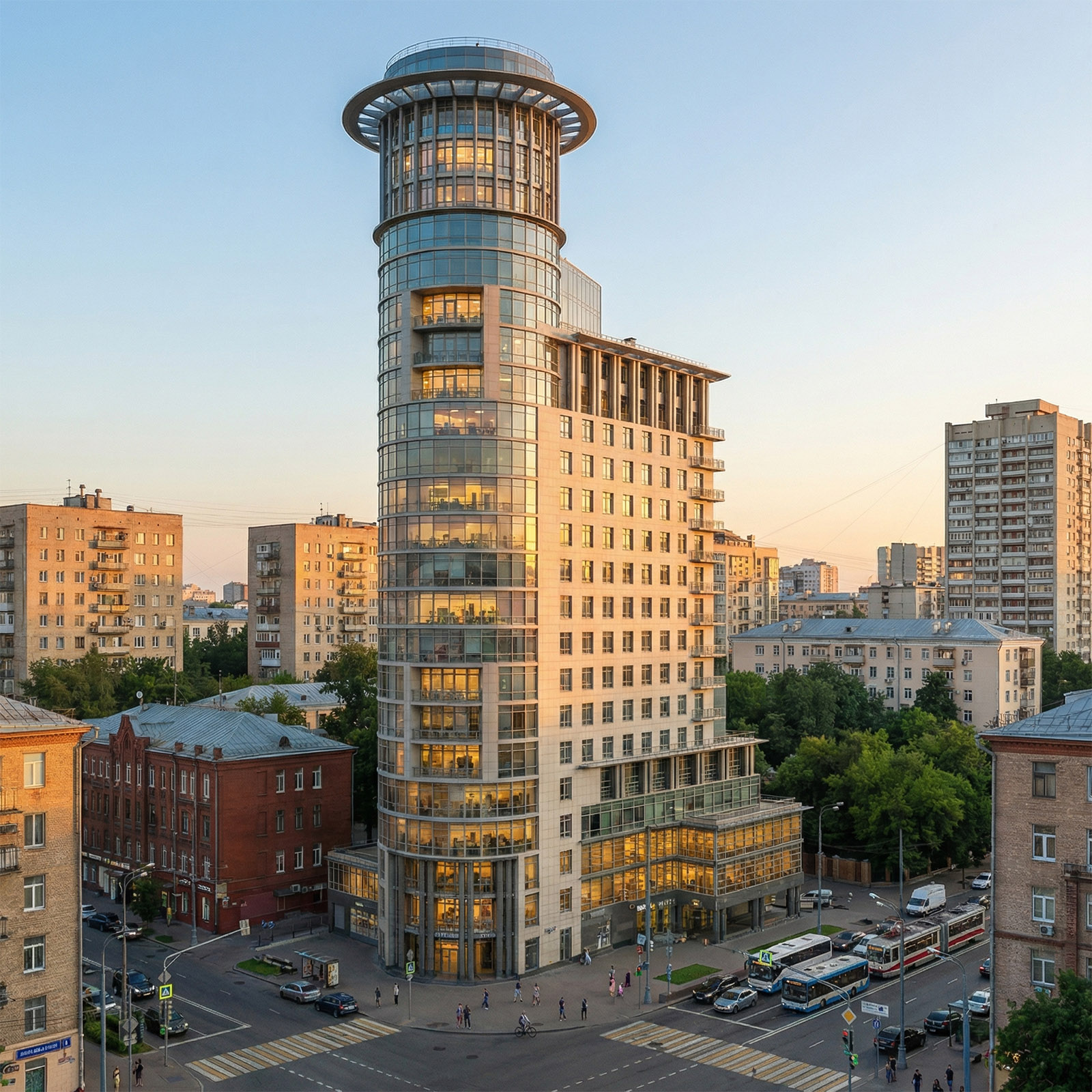 Проект многофункционального офисного центра