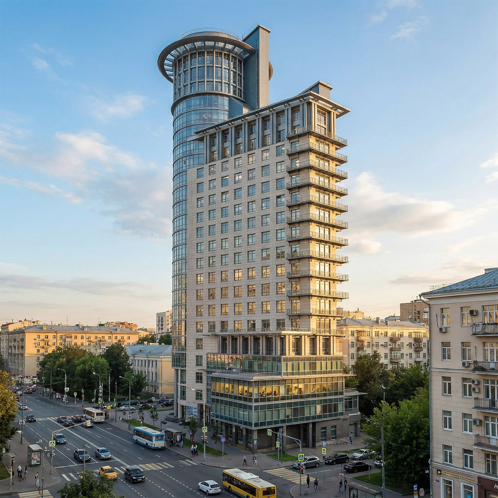 Проект офисного центра площадью 90000 м2