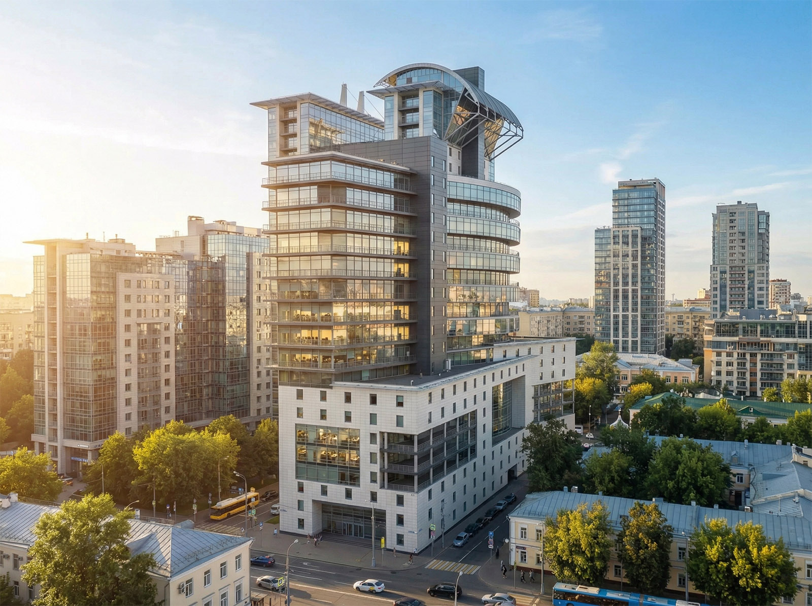 Проект офисного центра в Москве